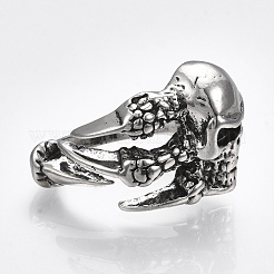 Alloy Cuff Finger Rings&nbsp;RJEW-T006-47