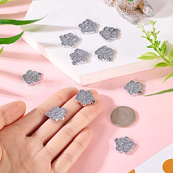 10Pcs Alloy Enamel Pendants&nbsp;FIND-TA0006-09A