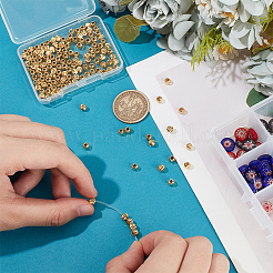 150Pcs Brass Spacer Beads&nbsp;KK-UN0002-86