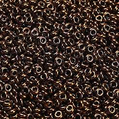 トーホー 8/0 デミラウンドビーズ  日本製シードビーズ  （カラーブロンズの内側に224)つのオリンプ  8/0  3x1.15mm  穴：1.2mm  約3722個/50g&nbsp;Y-SEED-DR08-0224