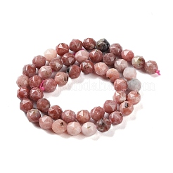 Natural Plum Blossom Jasper Beads Strands&nbsp;G-NH0021-A20-01