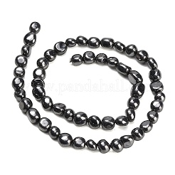 合成テラヘルツ石ビーズ連売り  ナゲット  6~8x5.5~7.5x4~6mm  穴：0.9mm  約58~59個/連  15.16''~15.35''（38.5~39センチメートル）&nbsp;G-K395-A13-01