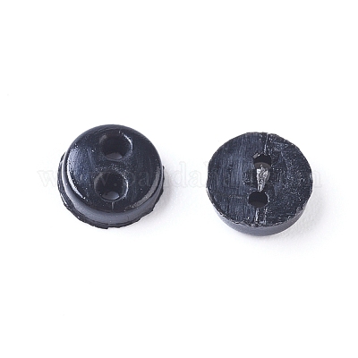 Nylon Tiny Button&nbsp;BUTT-WH0014-28L-1