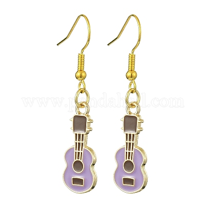 Wholesale Golden Alloy Enamel Dangle Earrings - Pandahall.com