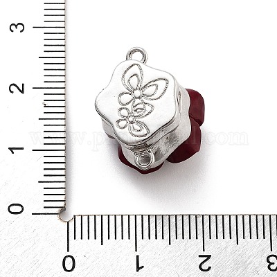 Brass Magnetic Clasps&nbsp;KK-C066-07P-1
