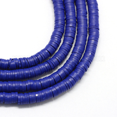 Handmade Polymer Clay Heishi Beads&nbsp;X-CLAY-R067-8.0mm-09-1