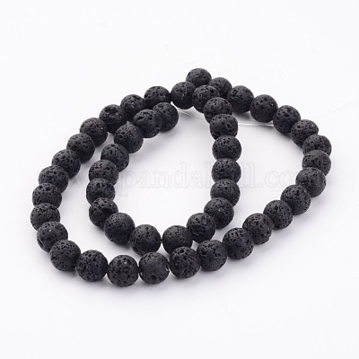 Natural Lava Rock Beads Strands&nbsp;X-G434-1B-1