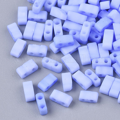 2-Hole Baking Paint Glass Seed Beads&nbsp;SEED-S023-17B-30-1