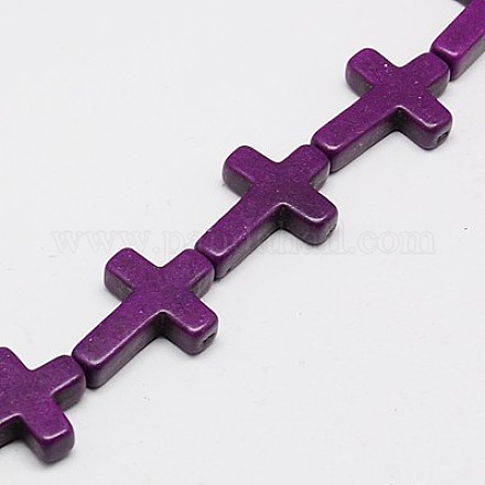 Synthetic Turquoise Beads Strands&nbsp;X-TURQ-G112-15x20mm-02-1
