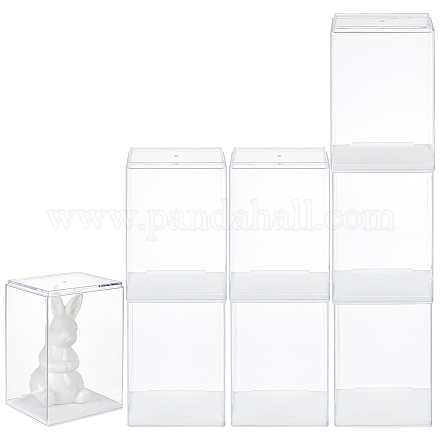 8Pcs PS Plastic Action Figure Display Cases ODIS-FG0002-04B-1