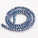Electroplate Glass Beads Strands&nbsp;EGLA-A034-P3mm-B13-2