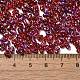 Spray Painted Glass Seed Beads&nbsp;SEED-F005-06A-03-4