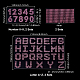 アクリルステッカー  フラミンゴ  73x130x1.5mm&nbsp;STIC-GA0001-24A-2