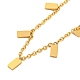 304 Stainless Steel Cable Chain Necklaces&nbsp;NJEW-P311-03B-G-2