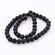 Natural Lava Rock Beads Strands&nbsp;X-G434-1B-2