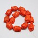 Synthetic Turquoise Beads Strands&nbsp;TURQ-G119-20x29mm-05-2