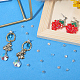 30Pcs Brass Ear Nuts&nbsp;KK-BBC0019-92S-4