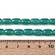 Imitation Jade Glass Beads Strands&nbsp;GLAA-T028-14J-A04-4