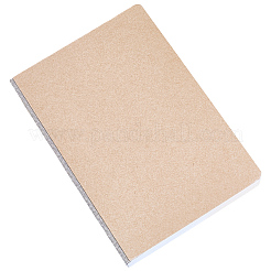 ポータブルアート描画スケッチブック1冊  長方形  ビスク  187x130x20mm&nbsp;AJEW-SP0004-28B-01