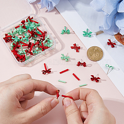 Christmas Theme 40Pcs Alloy Stud Earring Findings&nbsp;EJEW-DC0001-48