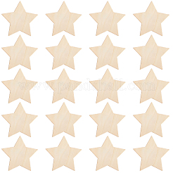 50Pcs Wood Cutouts&nbsp;DIY-SP0004-64A-03
