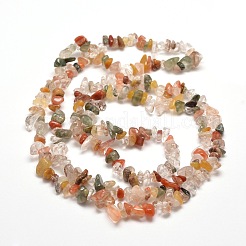 Natural & Synthetic Gemstone Chip Bead Strands&nbsp;G-M205-28