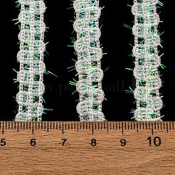 フィリグリー ポリエステル レース トリム  ホームテキスタイル装飾用のウェーブトリミング  ホワイト  1/2インチ（13mm）  約80.00~90.00ヤード（73.15~82.296m）/ロール&nbsp;OCOR-Z007-09B