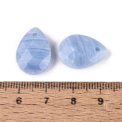 Synthetic Blue Lace Agate Pendants&nbsp;G-N362-13M