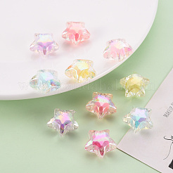 Transparent Acrylic Beads&nbsp;TACR-S152-18D