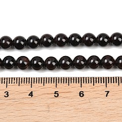 ガーネットラウンドビーズ連売り  6mm  穴：1mm  約61個/連  15インチ&nbsp;G-O081-03-6mm