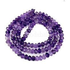 Natural Amethyst Beads Strands&nbsp;X-G-C127-B02-01