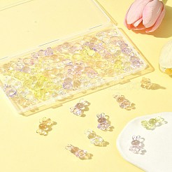 50Pcs 5 Colors Transparent Acrylic Beads&nbsp;MACR-FS0001-83