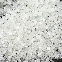 光る砕いたガラス工芸品  不規則なガラスチップ  diyの花瓶フィラー庭の装飾用  ホワイト  4.5~11.5x1.5~3x2.5mm&nbsp;GLAA-F124-C09