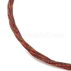 Women's Polyester Bracelets&nbsp;BJEW-P394-04G-M