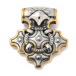 Ion Plating(IP) Viking 304 Stainless Steel Pendants&nbsp;STAS-D014-08AG