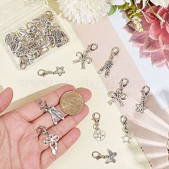 30Pcs 15 Styles Alloy Shoes Charms&nbsp;HJEW-CP00068