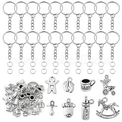 DIY Baby Theme Keychain Making Kit&nbsp;DIY-CJ0002-25