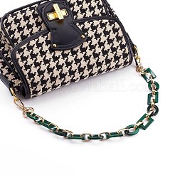 Acrylic and CCB Plastic Link Chains Bag Handles&nbsp;AJEW-BA00069