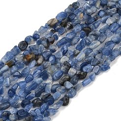 天然石カヤナイトビーズ連売り  ナゲット  6~11x6~8x4~7mm  穴：1mm  約49~51個/連  15.35~15.75''（39~40センチメートル）&nbsp;G-Q060-D17