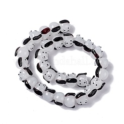 Handmade Lampwork Beads Strand&nbsp;LAMP-E028-02F