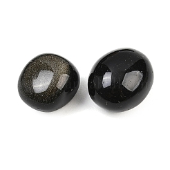 Natural Golden Sheen Obsidian Beads&nbsp;GG-CBAD0F6-B30-01