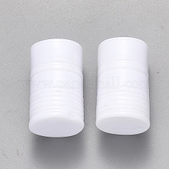 樹脂ビーズ  穴なし/ドリルなし  錫  ホワイト  23.5x14.5mm&nbsp;CRES-R193-02E