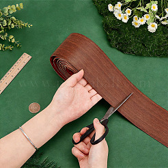 Wood Grain PVC Edge Banding Tape&nbsp;DIY-WH0591-570A