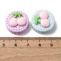 Opaque Resin Cabochons&nbsp;CRES-I046-05