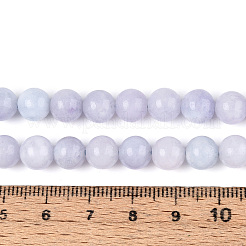 Natural Chalcedony Beads Strands&nbsp;G-S333-8mm-004-01