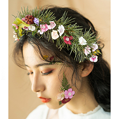 造花  diyの結婚式のパーティーのためのガーランドの装飾  ミックスカラー  23x23x16mm  26色  6個/カラー  156個/セット&nbsp;FIND-NB0001-31