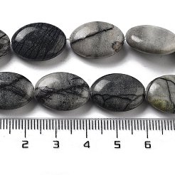 Natural Netstone Beads Strands&nbsp;G-P528-M13-01