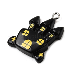 Halloween Opaque Resin Pendants&nbsp;CRES-D314-01P-01