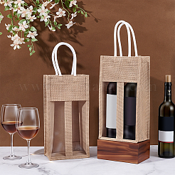 4Pcs Jute Tote Bags&nbsp;ABAG-WA0001-27