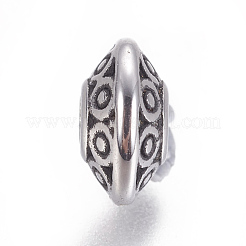 304 Stainless Steel Spacer Beads&nbsp;STAS-F212-072AS-A